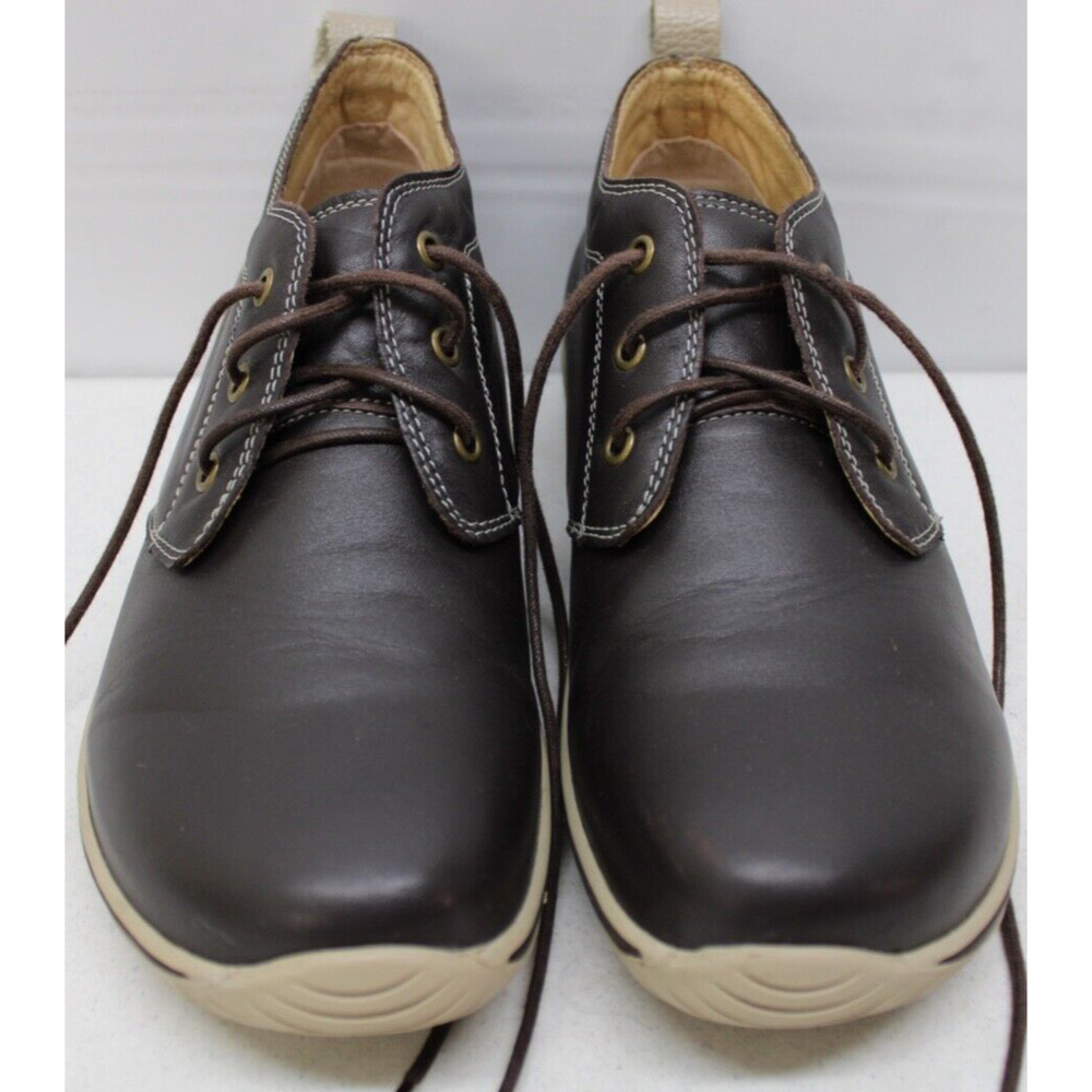 ALEGRIA ADEN BROWN LEATHER MID TOP OXFORDS SHOES MEN'S 42 / 9 AM-ADE-209